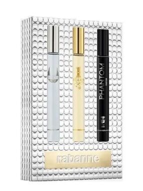 NEW Rabanne Roller Trio - Invictus, 1 Million Elxir & Phantom Empty